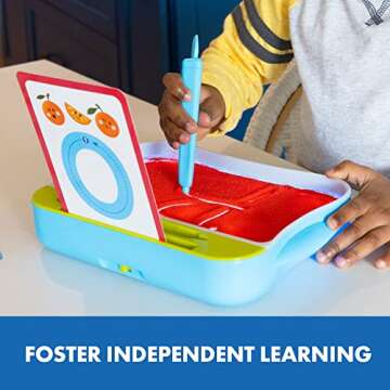 Educational Insights Light-Up Tracing Center Alphabet Activity Set, Alphabet Flashcards, Gift for Kids Ages 3+