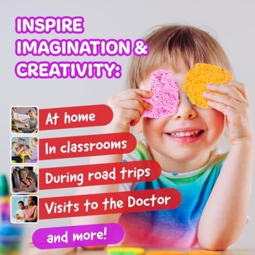 Original Monkey Foam Sensory Blocks for Kids Creativity