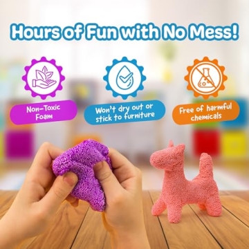 Original Monkey Foam Sensory Blocks for Kids Creativity