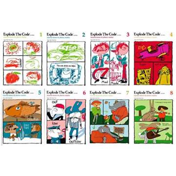 Explode the Code 1-8 Books SET (Essential Lessons for Phonics Mastery)