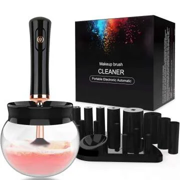Premium Electric Makeup Brush Cleaner & Dryer - Quick & Automatic