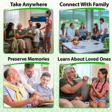 200 Intergenerational Conversation Cards - Get to Know Parents and Grandparents for Family Game Night with Curated Question Cards - Family Fun Games for Adults and Kids Too - Relatives Icebreaker