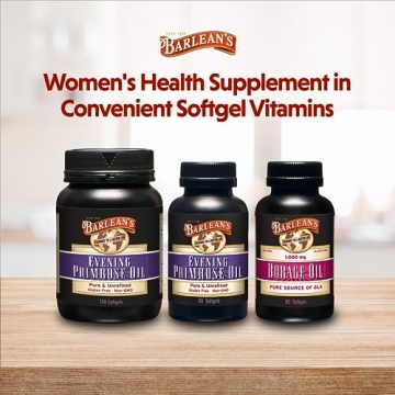 Barlean's Borage Oil Softgels for Skin and Joint Health