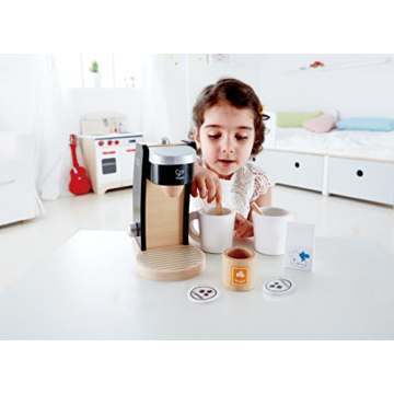 Hape Wooden Coffee Maker Set | Engaging Pretend Play for Kids