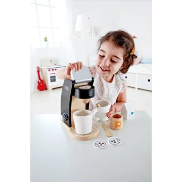Hape Wooden Coffee Maker Set | Engaging Pretend Play for Kids