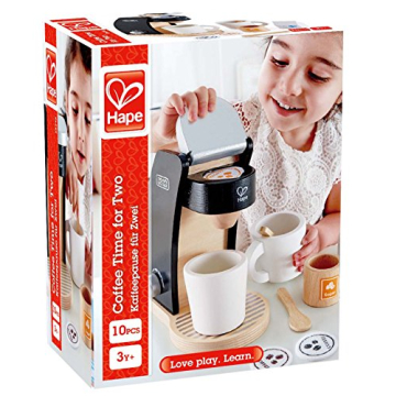 Hape Wooden Coffee Maker Set | Engaging Pretend Play for Kids