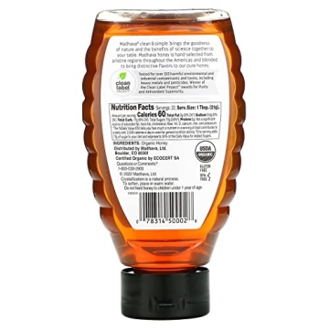 Madhava Organic Honey Squeeze Perfect Sweetness in Every Drop
