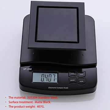 RANDOM Stylish Black Shower Drain with Removable Cover