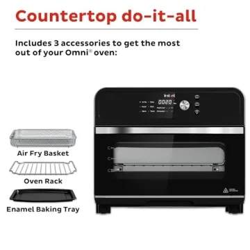 Instant Pot Omni 19QT Toaster Oven Air Fryer with 7 Functions
