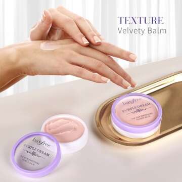 bayfree Silk Smoothing Primer Balm, Poreless Primer for Smooth & Flawless Skin, Long Lasting, Soft Texture, Matte Finish, Fills in Pores and Fine Lines, 0.35 oz