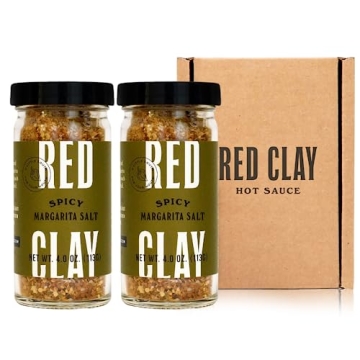 Red Clay Spicy Margarita Salt 4oz Twin Pack