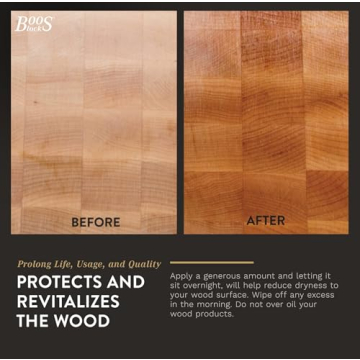 John Boos Mystery Butcher Block Oil 16oz Premium Wood Care