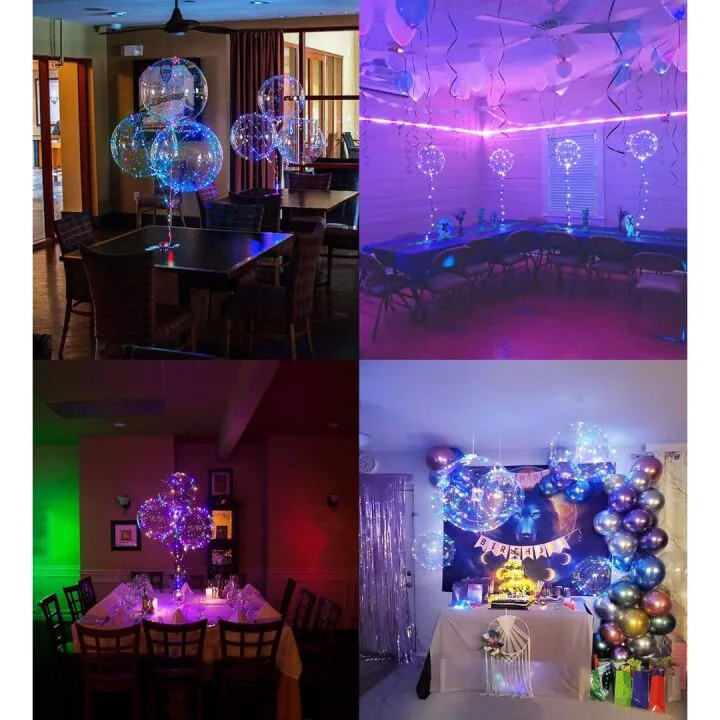 Glow LED Balloons - 10 Pack for Every Celebration