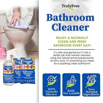 Truly Free Bathroom Cleaner Starter Kit 2-Pack