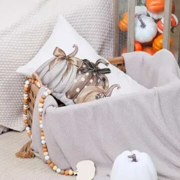 AACORS Fall Pillow Cover for Seasonal Home Decor