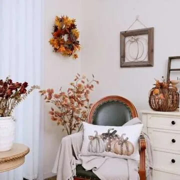 AACORS Fall Pillow Cover for Seasonal Home Decor