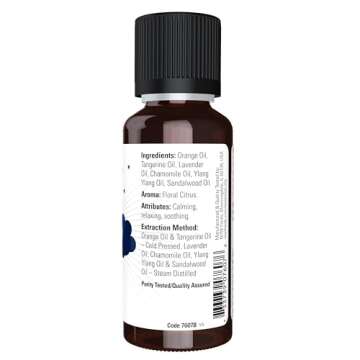 NOW Essential Oils, Peaceful Sleep Oil Blend, Relaxing Aromatherapy Scent, Blend of Pure Essential O...