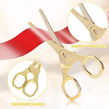 Office Supplies for Women Desk Accessories Kit, Stapler and Tape Dispenser Set,Pen Holder,Staples,Phone Holder,Diamond Pen,Ruler, Scissors,Binder Clips Desk Organizers Office Decor (Gold)