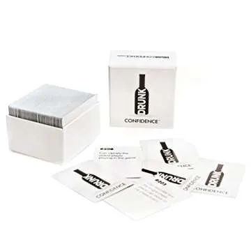 DRUNK CONFIDENCE Party Game - an Adult Party Game for You and Your Overconfident Friends.