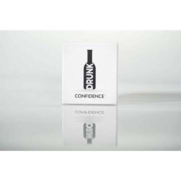 DRUNK CONFIDENCE Party Game - an Adult Party Game for You and Your Overconfident Friends.