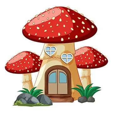 12pcs Fairy Garden Wooden Windows DIY Craft Kit for Kids