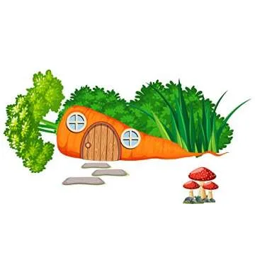 12pcs Fairy Garden Wooden Windows DIY Craft Kit for Kids