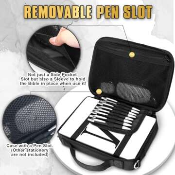 Elegant Silkfly Chenille Letter Bible Cover for Women