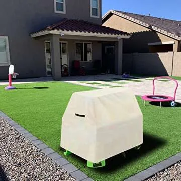 Aacabo Kids Water Table Cover Fit Rain Showers Splash Pond Water Table,Waterproof Dust Proof Anti-UV Outdoor Toys Cover-Cover only