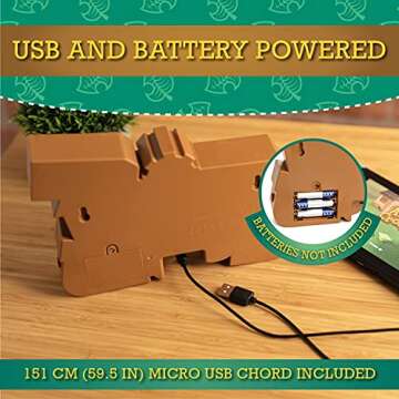 Paladone Animal Crossing Logo Light - Fun & Stylish