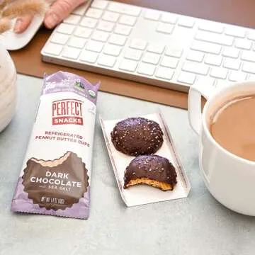 Delicious Organic Dark Chocolate Peanut Butter Cups