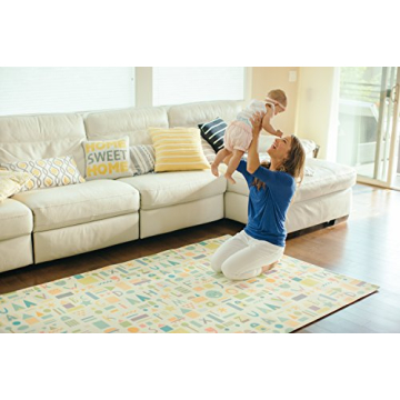 Baby Care Play Mat - Large Waterproof Reversible Mat