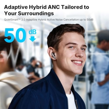 EarFun Air Pro 4+ Wireless Earbuds with Noise Cancelling