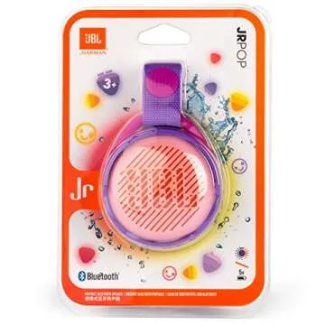 JBL JR POP - Waterproof portable Bluetooths Speaker Designed for Kids - Purple