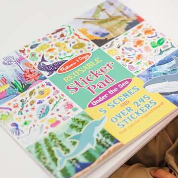 Melissa & Doug Reusable Sticker Pad for Kids 3-6