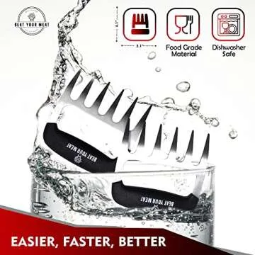 Beat Your Meat Claws - Effortless Shredding for BBQ Lovers