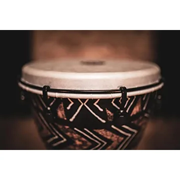 Meinl Percussion Djembe Hand Drum Circle Instrument with Synthetic Shell and Head, Alpine Series — NOT Made in China — Easy Tuning, 2-Year Warranty (ADJ12-KA)