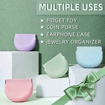 onbuwws Silicone Pink Retainer Case with Lanyard Slim Cute Retainer Holder Dental Thin Container Braces Case for Girl Women Kids Men Travel Partial Denture Night Mouth Guard Aligner Case