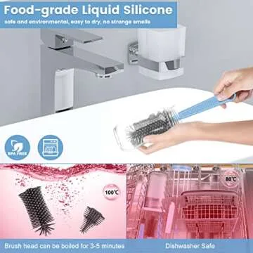 Portable Baby Bottle Cleaning Kit for Travel and Home