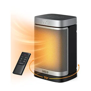 Dreo 1500W Portable Electric Heater - Fast, Safe & Quiet Warmth