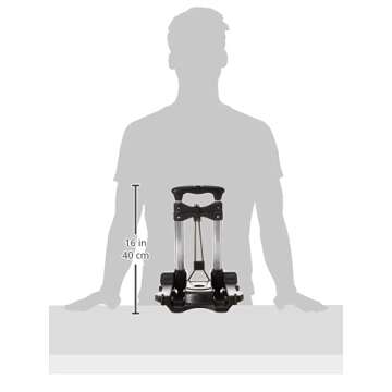 Samsonite Compact Folding Luggage Cart, Black, One Size