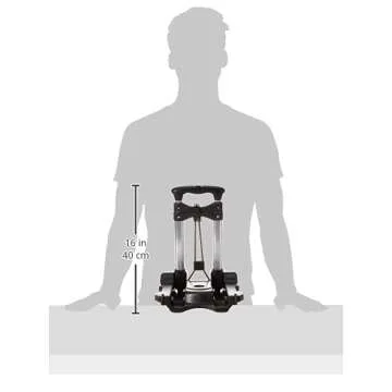 Samsonite Compact Folding Luggage Cart, Black, One Size