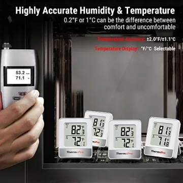 ThermoPro TP200B Wireless Indoor Outdoor Thermometer