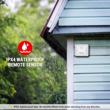 ThermoPro TP200B Wireless Indoor Outdoor Thermometer