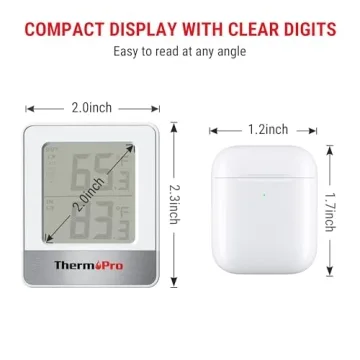 ThermoPro TP200B Wireless Indoor Outdoor Thermometer