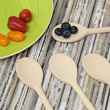BICB Wooden Spoon Set 12 Inch Beechwood Cooking Spoons