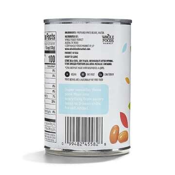 365 by Whole Foods Market, Beans Pinto No Salt, 15.5 Ounce