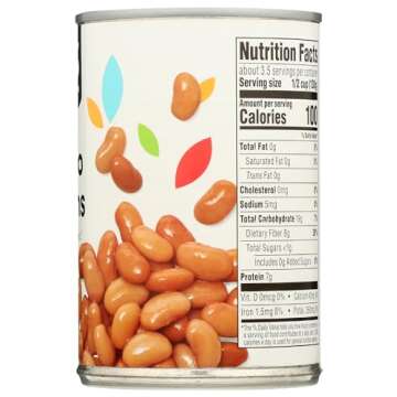 365 by Whole Foods Market, Beans Pinto No Salt, 15.5 Ounce