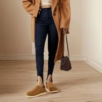 CLOVALUB Clogs for Women Slippers Women's Platform Clogs Women's Mules & Clogs Slip on Shoes Women Slippers Clog Adjustable Brown