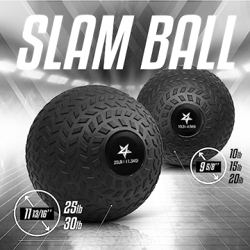 Yes4All Slam Balls 10-12lb Durable Weight Ball