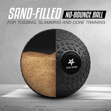 Yes4All Slam Balls 10-12lb Durable Weight Ball
